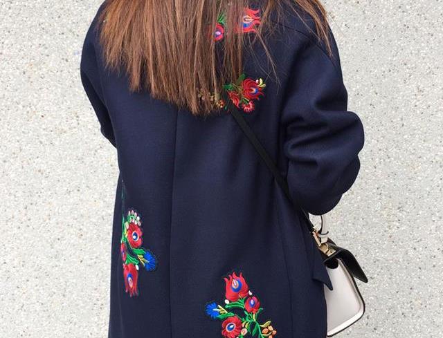 EMBROIDERED COAT